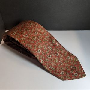 Paisley silk tie by Robert Talbott for The Toggery Shop San Diego